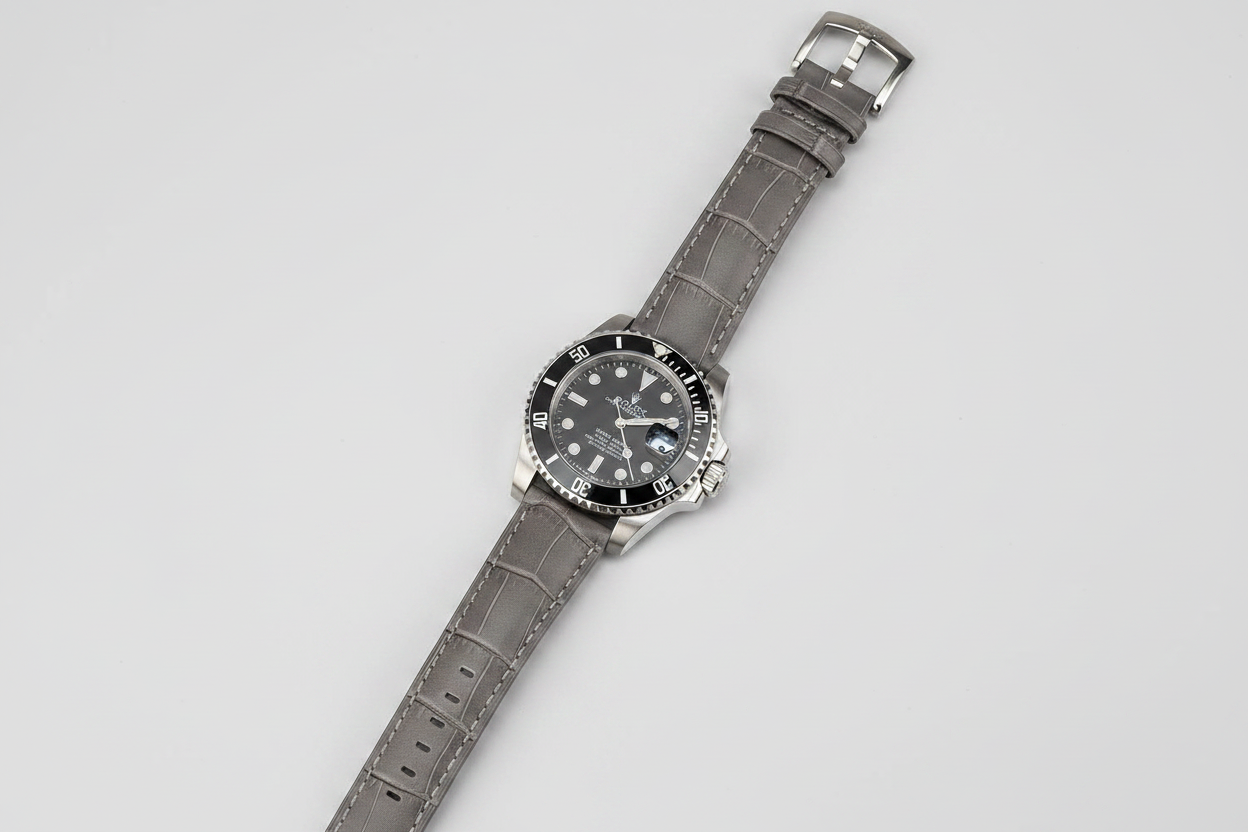 APEX LAB - COMPATIBLE FOR ALL WATCHES (ALLIGATOR GRAIN LEATHER)