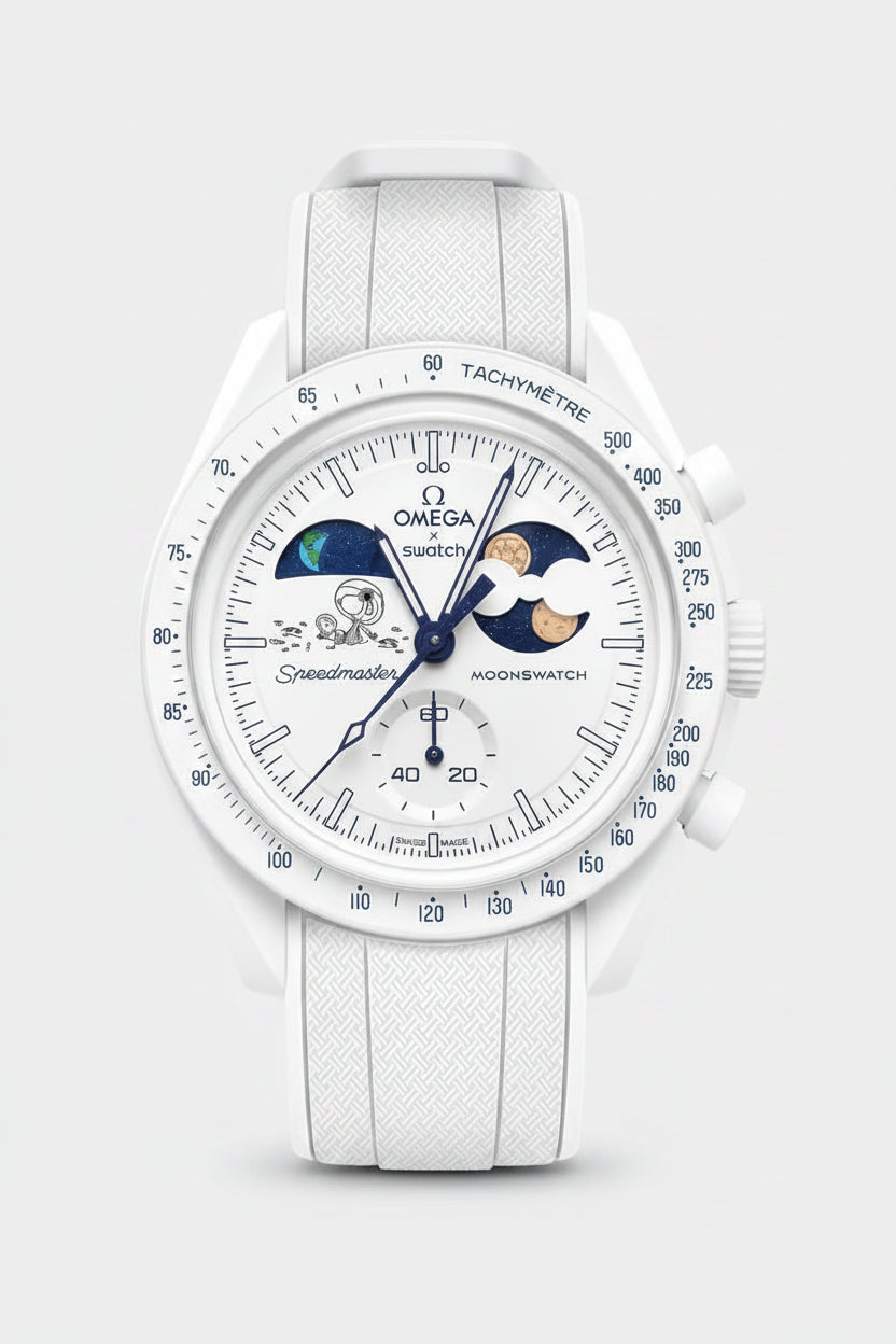 KINETIC LAB - COMPATIBLE FOR SWATCH OMEGA (SILICONE)