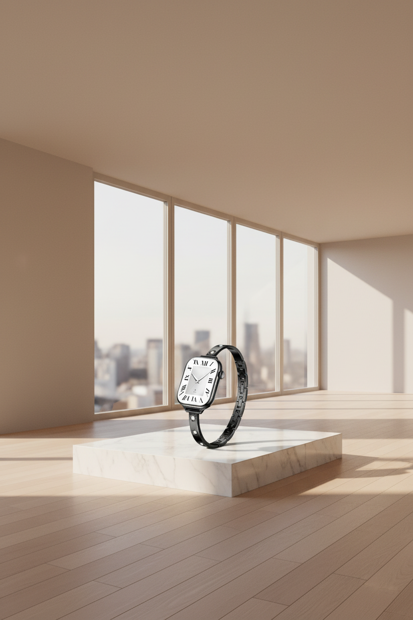 APEX LAB - COMPATIBLE WITH APPLE WATCH (STAINLESS STEEL)