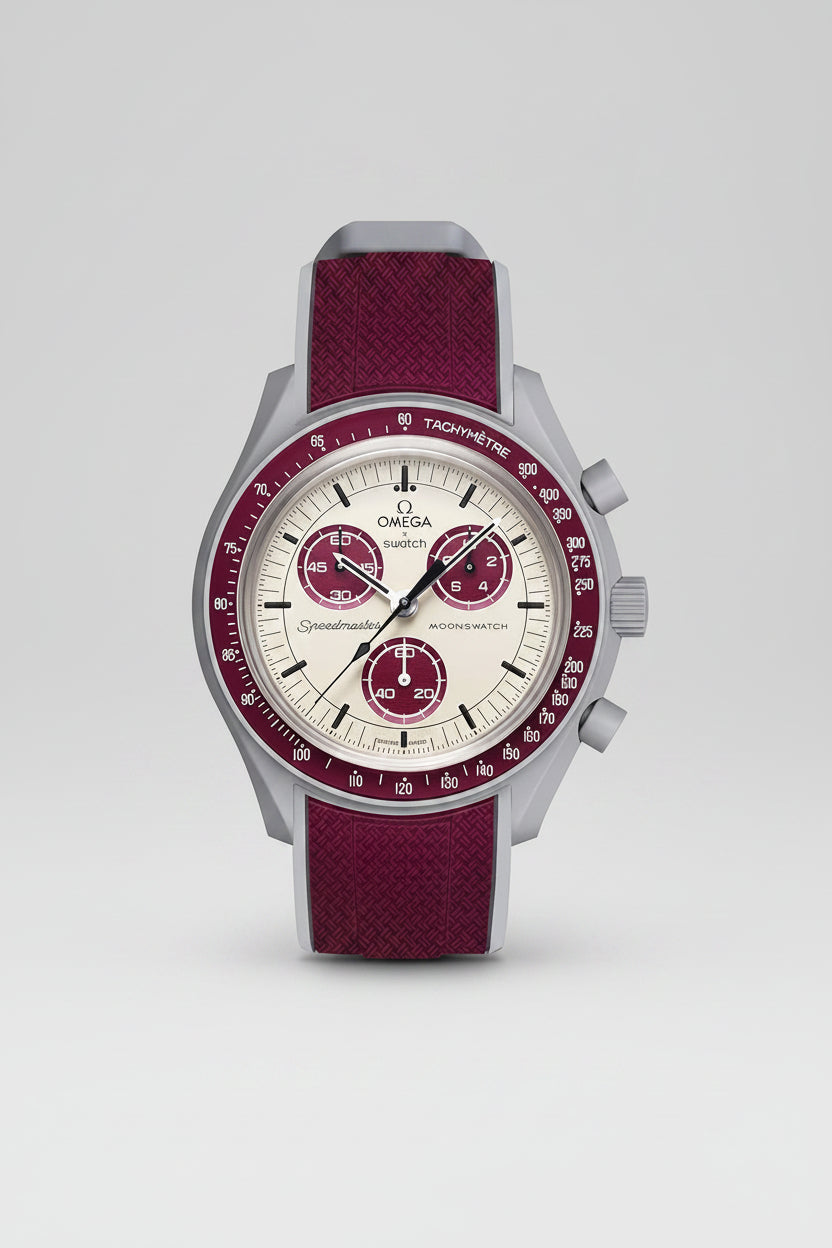 KINETIC LAB - COMPATIBLE FOR SWATCH OMEGA (SILICONE)