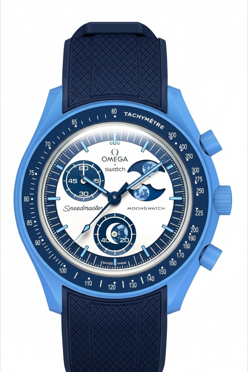 KINETIC LAB - COMPATIBLE FOR SWATCH OMEGA (SILICONE)