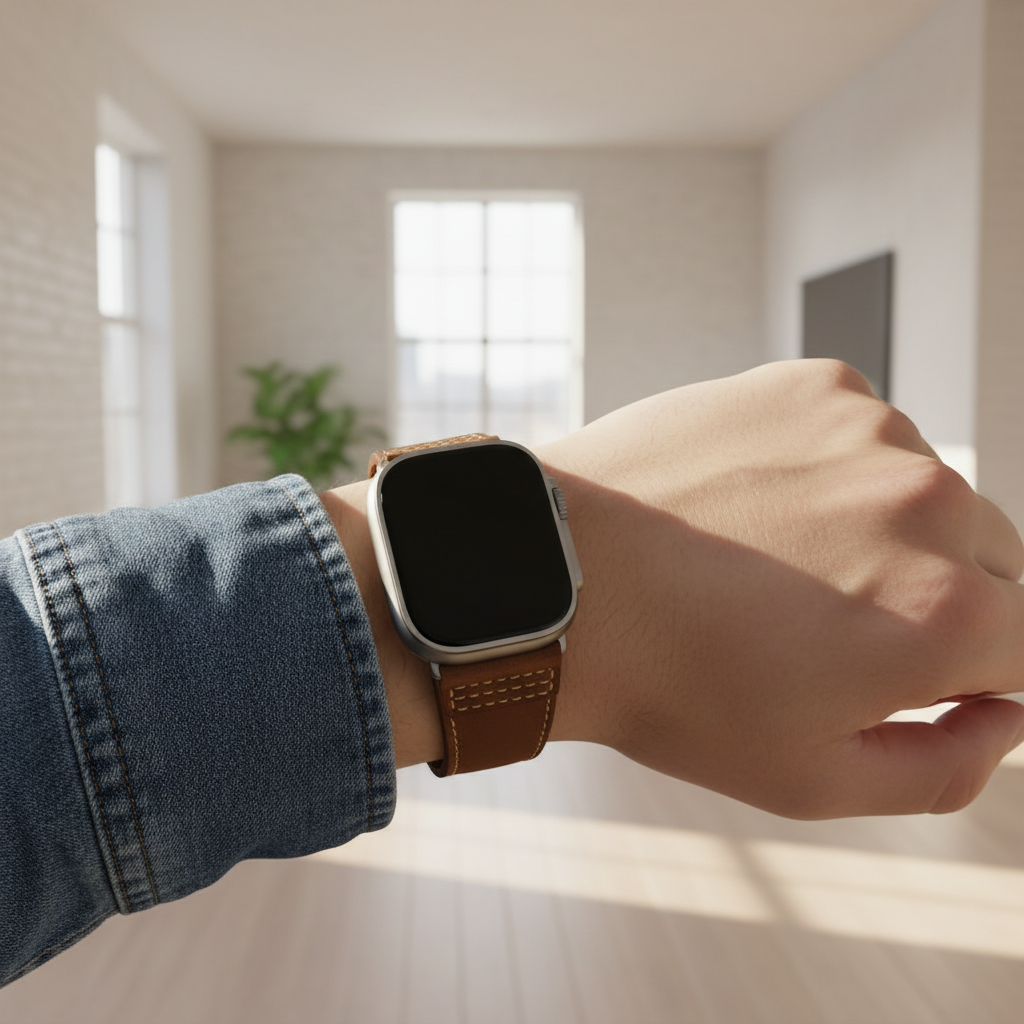 APEX LAB - COMPATIBLE FOR APPLE WATCH (LEATHER)