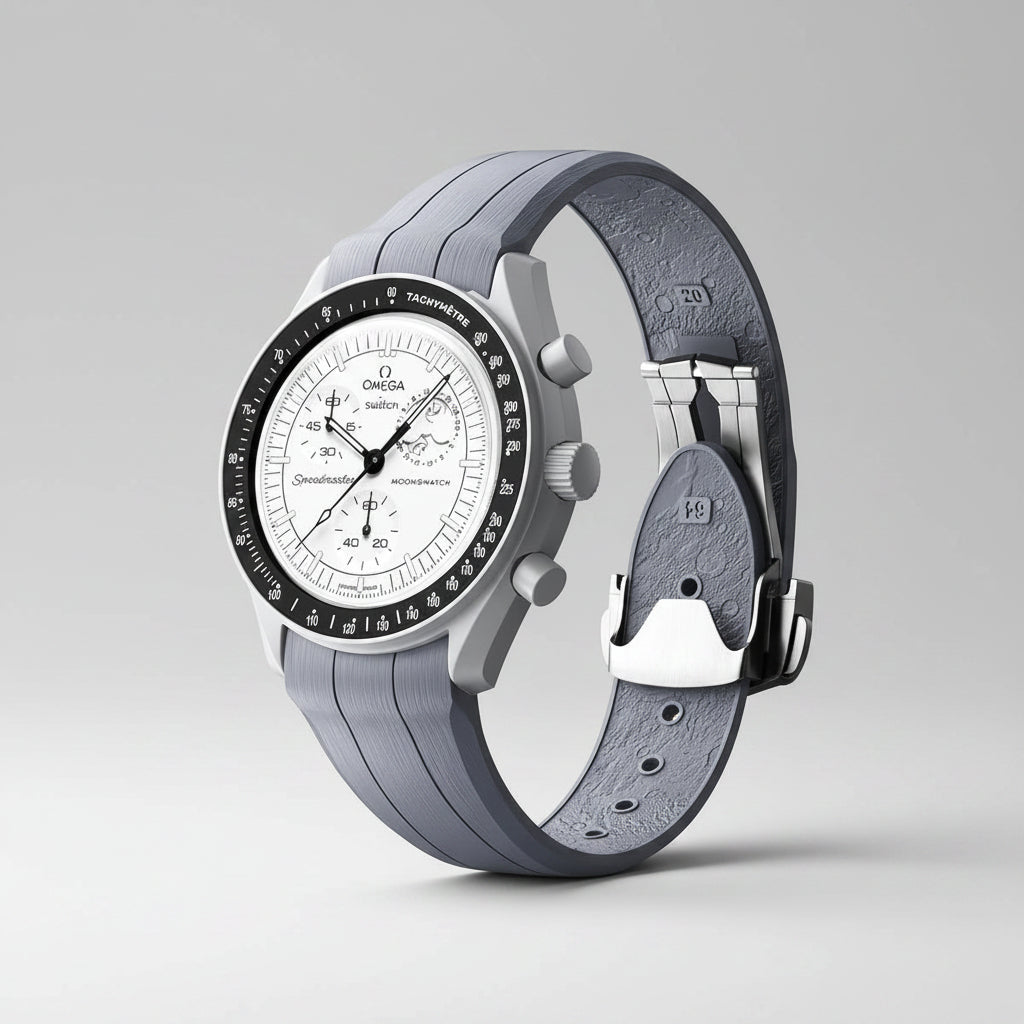 KINETIC LAB - COMPATIBLE FOR SWATCH OMEGA (SILICONE)