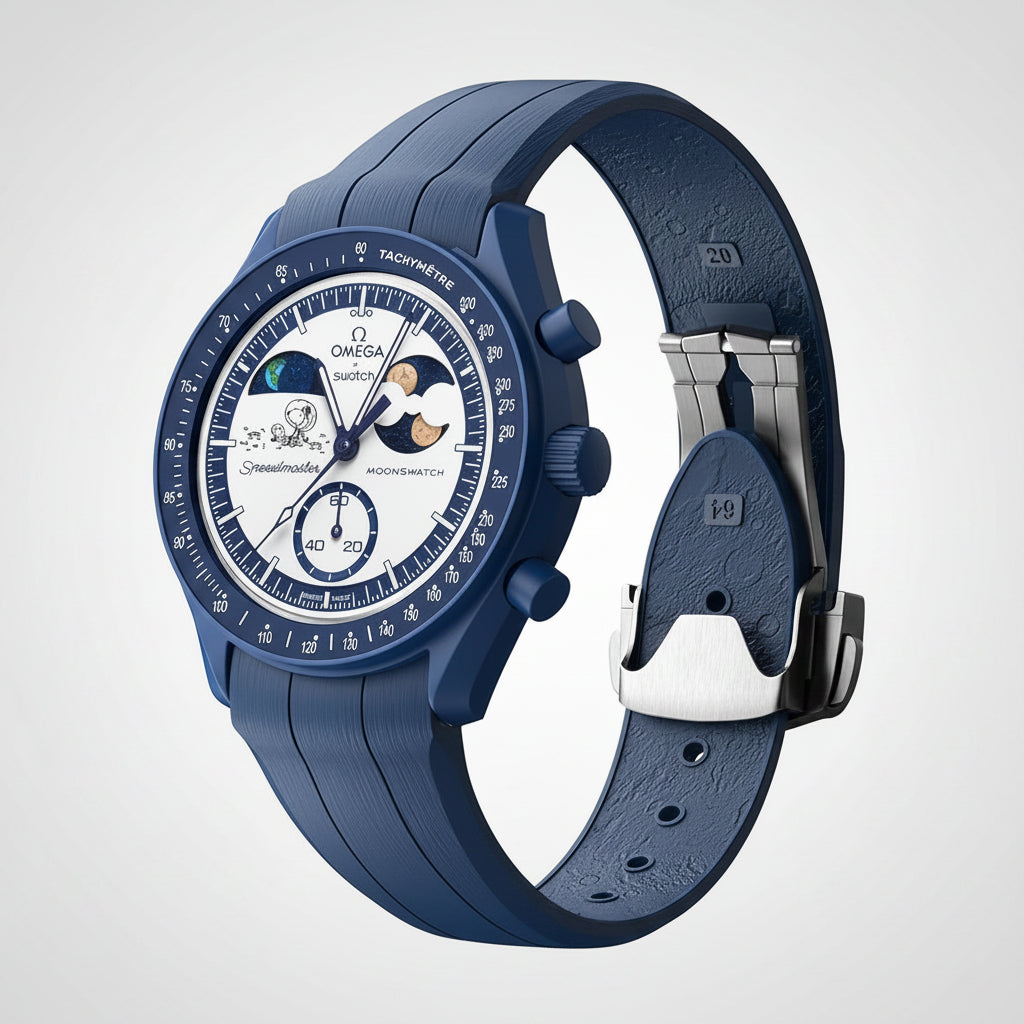 KINETIC LAB - COMPATIBLE FOR SWATCH OMEGA (SILICONE)