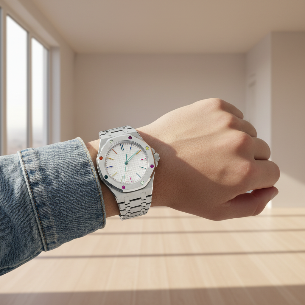 APEX LAB - COMPATIBLE FOR SWATCH ROYAL POP (STAINLESS STEEL)